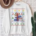 Books Reading Ugly Christmas Book Lover Sweatshirt Gifts for Old Women