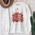 Books Are My Valentine Book Lover Heart Matching Party Sweatshirt Gifts for Old Women Books Are My Valentine Book Lover Heart Matching Party Sweatshirt Gifts for Old Women