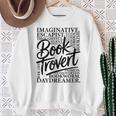 Booktrovert Reader Introvert Book Lover Premium Tri-Blend Sweatshirt Gifts for Old Women