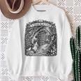 For Bookworm A Secret Book CAVE Frog Girl Mushroom Books Sweatshirt Gifts for Old Women