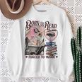 Born To Read Forced To Work Booklover -Adults Book Lovers Casual Grey Small Sweatshirt Gifts for Old Women Born To Read Forced To Work Booklover -Adults Book Lovers Casual Grey Small Sweatshirt Gifts for Old Women