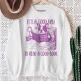 Boston Terrier Reading Book Good Day To Read a Book Sweatshirt Gifts for Old Women Boston Terrier Reading Book Good Day To Read a Book Sweatshirt Gifts for Old Women