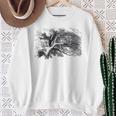 Cheshire Cat Alice In Wonderland Classic Book Premium Tri-Blend Sweatshirt Gifts for Old Women