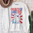 Childless Cat Ladies Vote Kamala Harris Cute Comic Book Cat Raglan Baseball Tee Sweatshirt Gifts for Old Women Childless Cat Ladies Vote Kamala Harris Cute Comic Book Cat Raglan Baseball Tee Sweatshirt Gifts for Old Women