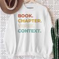 Christian Bible Study Book Chapter Verse Context Scripture Premium Tri-Blend Sweatshirt Gifts for Old Women