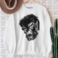 Classic Monster Horror Comic Book Horror Movie Werewolf Sweatshirt Gifts for Old Women