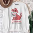 Clifford The Big Red Dog Let's Read Together Vintage Book Sweatshirt Gifts for Old Women