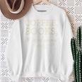 Coffee Books & Oxford Commas Funny Grammar Snob T-Shirt Sweatshirt Gifts for Old Women