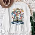 Color Our World Summer Reading 2025 Book Wildflowers Sweatshirt Gifts for Old Women Color Our World Summer Reading 2025 Book Wildflowers Sweatshirt Gifts for Old Women