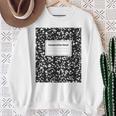 Composition Book Notebook School Class Premium Tri-Blend T-Shirt Sweatshirt Gifts for Old Women Composition Book Notebook School Class Premium Tri-Blend T-Shirt Sweatshirt Gifts for Old Women