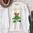 Corduroy Teddy Bear In The Snow Christmas Children's Book Sweatshirt Gifts for Old Women