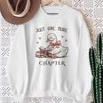 Cute Book Loving Duck Sweatshirt Gifts for Old Women