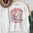 Cute Dragon Learning Wonder Bookworm Girls Books & Dragons Premium Tri-Blend Sweatshirt Gifts for Old Women