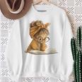 Cute Girl Open Book Reading Book Lover Graphic Round Glasses Sweatshirt Gifts for Old Women Cute Girl Open Book Reading Book Lover Graphic Round Glasses Sweatshirt Gifts for Old Women