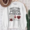 Dark Romance Smutt Book Merch Just A Good Girl STFUATTDLAGG Sweatshirt Gifts for Old Women