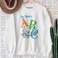 Dr Seuss ABC Book Cover Premium Tri-Blend Sweatshirt Gifts for Old Women