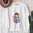 Easily Distracted By Cats And Books Girl Tee T-Shirt Sweatshirt Gifts for Old Women