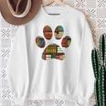 Easily Distracted By Dogs And Books Shirt Paw 70s 80s Retro Sweatshirt Gifts for Old Women Easily Distracted By Dogs And Books Shirt Paw 70s 80s Retro Sweatshirt Gifts for Old Women