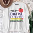 English Teacher Humor Reading Books Vocabulary Grammar Sweatshirt Gifts for Old Women English Teacher Humor Reading Books Vocabulary Grammar Sweatshirt Gifts for Old Women