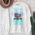 Fantasy Novel Character This Is My Book Character Costume Sweatshirt Gifts for Old Women
