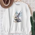 Go Away I'm Reading a Book Dragon Books And Dragons Bookish Premium Tri-Blend Sweatshirt Gifts for Old Women