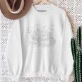 Grandma Est 2027 Best Chapter Yet Floral Book Sweatshirt Gifts for Old Women