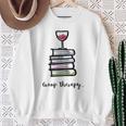 GROUP THERAPY Book Club Sweatshirt Gifts for Old Women