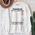 Guest Book 16th Birthday Decoration Teenager Teenie Sweatshirt Gifts for Old Women