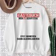 Guest Book 25th Birthday Man Woman 25th Birthday Decoration Sweatshirt Gifts for Old Women