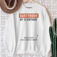 Guestbook Alternative 53th Birthday Decorations For Him Her Sweatshirt Gifts for Old Women