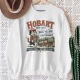 Hobart NY Book Village Of Catskills Vintage Mascot Logo Sweatshirt Gifts for Old Women