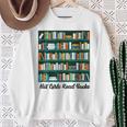 Hot Girl Read Books Sweatshirt Gifts for Old Women