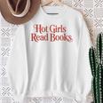 Hot Girls Read Books For Book Lovers Sweatshirt Gifts for Old Women Hot Girls Read Books For Book Lovers Sweatshirt Gifts for Old Women