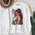 Hot Girls Read Books Spicy Dark Romance Reader Bookish Girl Sweatshirt Gifts for Old Women Hot Girls Read Books Spicy Dark Romance Reader Bookish Girl Sweatshirt Gifts for Old Women