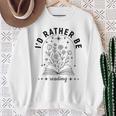 I’d Rather Be Reading Minimal Book Lover Arch Sweatshirt Gifts for Old Women I’d Rather Be Reading Minimal Book Lover Arch Sweatshirt Gifts for Old Women