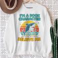I'm a Book Character Costumes For Kids Storybook Character Premium Tri-Blend Sweatshirt Gifts for Old Women