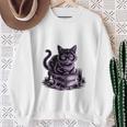 I'm An Indoor Cat Cute Witch Kitten With Books And Candles Sweatshirt Gifts for Old Women I'm An Indoor Cat Cute Witch Kitten With Books And Candles Sweatshirt Gifts for Old Women
