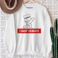 I Got Issues Comic Books Geeks Nerds Sweatshirt Gifts for Old Women