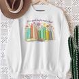 It's a Good Day To Read Book Outfit Sweatshirt Gifts for Old Women