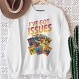I'Ve Got Issues Comic Book Collecting Premium Tri-Blend Sweatshirt Gifts for Old Women I'Ve Got Issues Comic Book Collecting Premium Tri-Blend Sweatshirt Gifts for Old Women