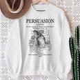 Jane Austen Persuasion Book Cover Classic Literature Sweatshirt Gifts for Old Women Jane Austen Persuasion Book Cover Classic Literature Sweatshirt Gifts for Old Women