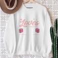Just A Girl Who Loves Books And Baking Women Sweatshirt Gifts for Old Women