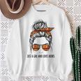 Just a Girl Who Loves Books Pajamas Shirt Reading Book Lover Sweatshirt Gifts for Old Women Just a Girl Who Loves Books Pajamas Shirt Reading Book Lover Sweatshirt Gifts for Old Women