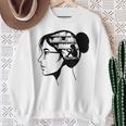 Just a Girl Who Loves Books Reading Silhouette Graphic Sweatshirt Gifts for Old Women Just a Girl Who Loves Books Reading Silhouette Graphic Sweatshirt Gifts for Old Women