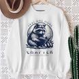 Just One More Chapter Raccoon Book Lover Sweatshirt Gifts for Old Women
