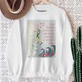 Kids Elf Swirly Twirly Gumdrops Book Page Poster Sweatshirt Gifts for Old Women