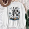Lake House Owner Book Club Weekend Getaway Summer Vacation Sweatshirt Gifts for Old Women