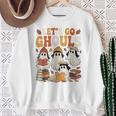 Let’s Go Ghouls Cozy Girly Ghosts Halloween Fall Book Lovers Sweatshirt Gifts for Old Women Let’s Go Ghouls Cozy Girly Ghosts Halloween Fall Book Lovers Sweatshirt Gifts for Old Women
