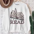 Let's Read Books Sweatshirt Gifts for Old Women