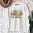 This Librarian Is Retired 2026 Book Lover Retirement Reading Premium Tri-Blend Sweatshirt Gifts for Old Women This Librarian Is Retired 2026 Book Lover Retirement Reading Premium Tri-Blend Sweatshirt Gifts for Old Women